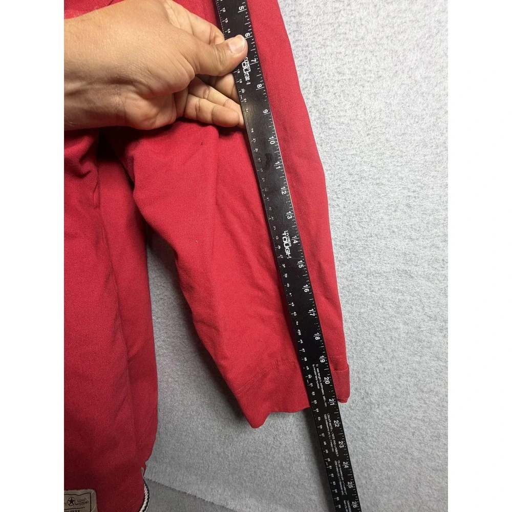 High‎ Sierra Jacket Mens Large Red Hooded Cotton Canvas Anorak Lined Outdoor